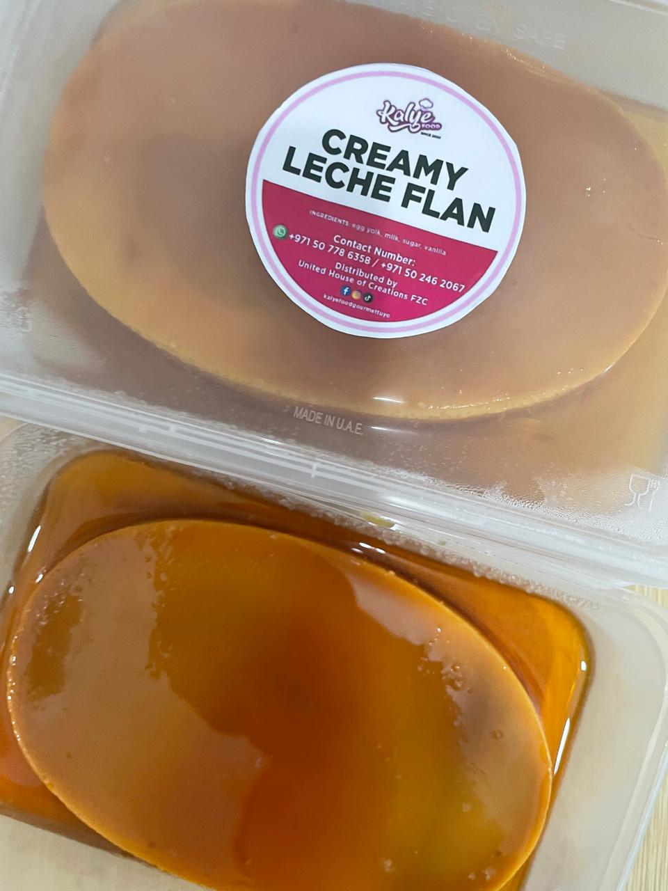 Creamy Leche Flan  |📍 Delivery within Abu Dhabi City only
