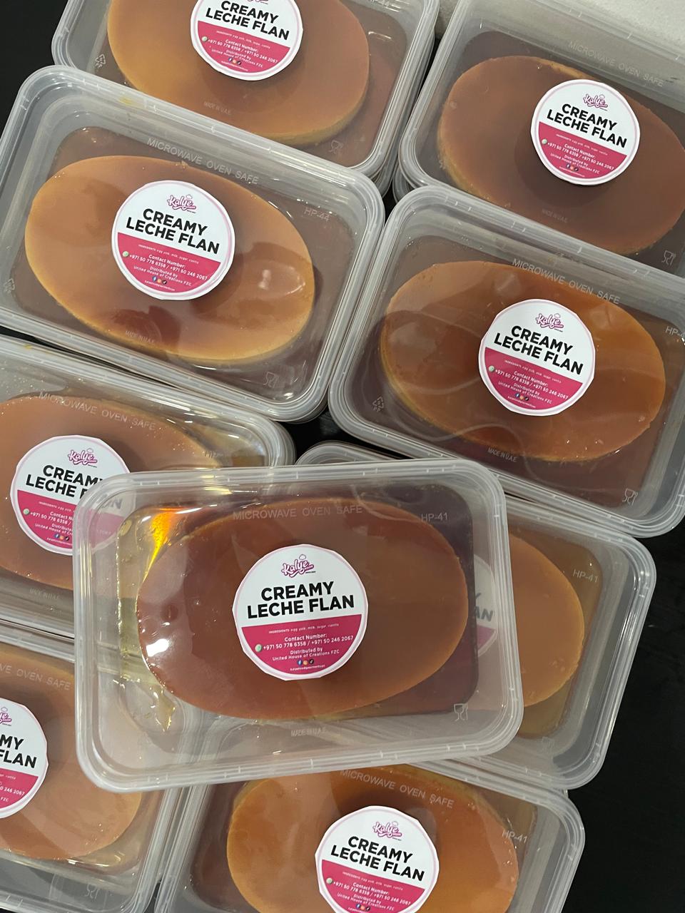 Creamy Leche Flan  |📍 Delivery within Abu Dhabi City only