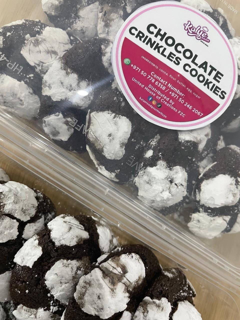 Chocolate Crinkles |📍 Delivery within inside Abu Dhabi City only